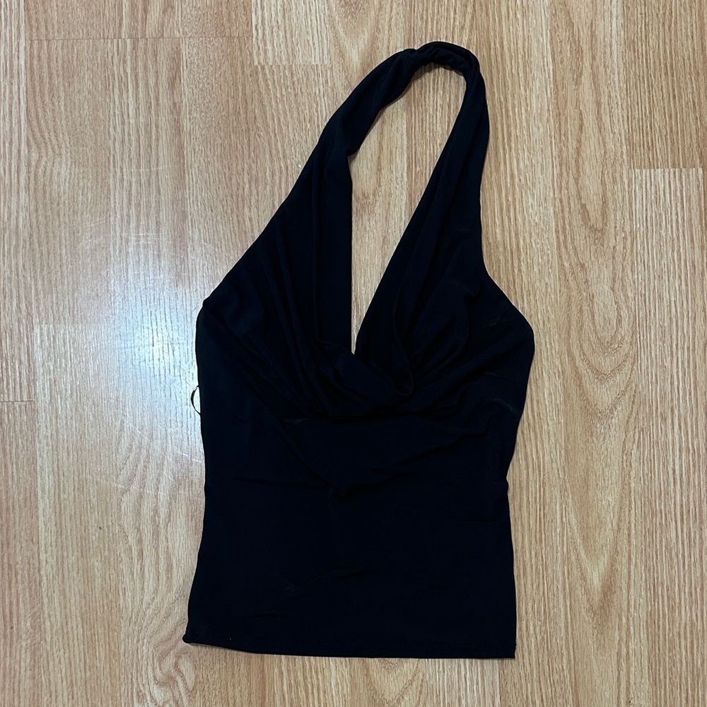 Urban Outfitters Black Halter Tank Top